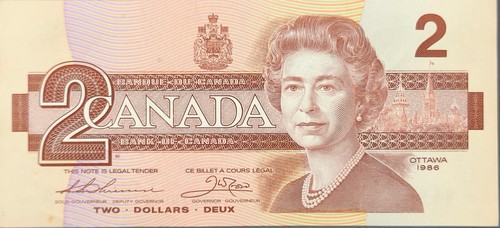 Kanada banknote kan - kanada, kan.dollar