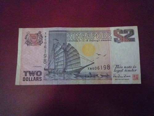 Singapur dollar segelschiff - 2,