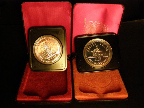 Silberdollar canada 1975 - silberdollar,