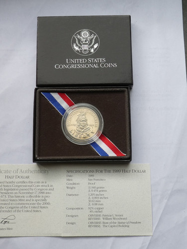 Usa dollar 1989 pp - 1/2, in