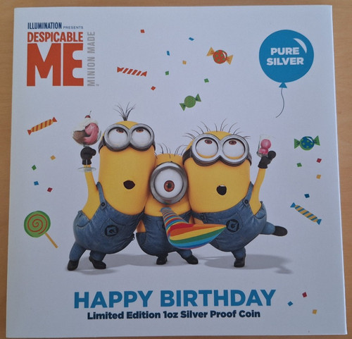 Dollar niue 2019 happy - niue,