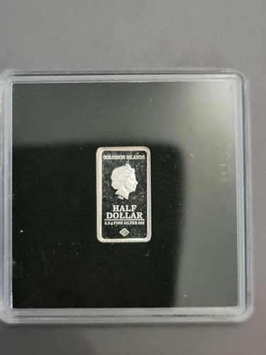 Salomonen half dollar silber - 7,