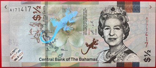 Bahamas 1 2 dollar - 🇧🇸, 1/2