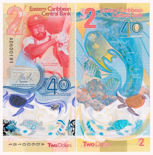 Eastern caribbean dollars - caribbean, 2