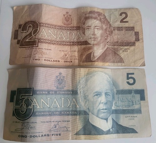 Kanada dollar banknote 1986 - 2,