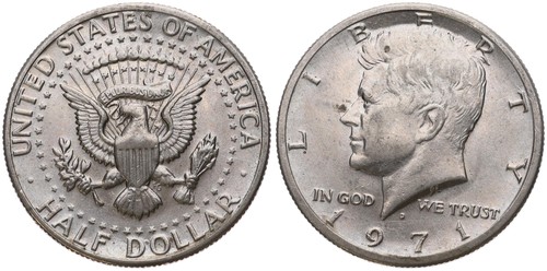 Usa amerika 2 half dollar - amerika, 1/2