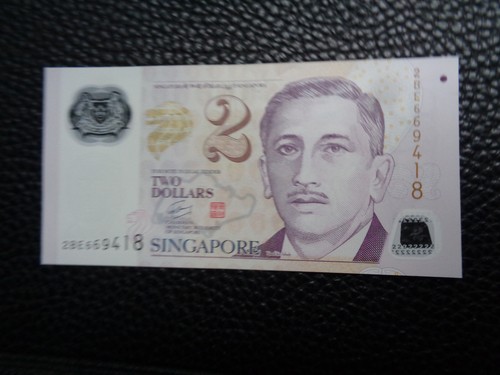 Singapur unc dollar banknote - singapur,