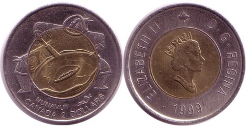 Kanada dollar 1999 - kanada, 2