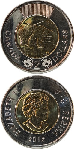 Kanada canada dollars 2012 - 2,