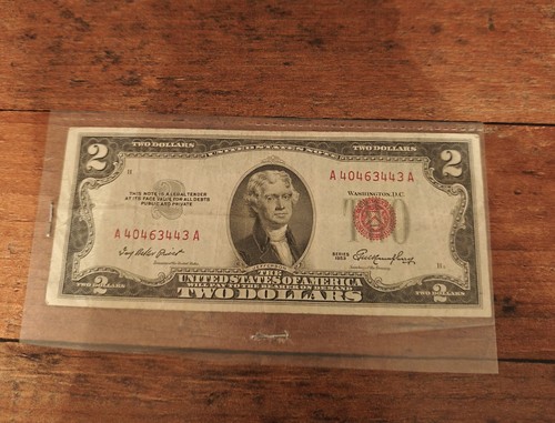 Dollar schein 1953 - 2, us