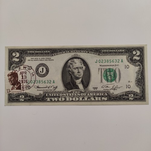 Usa dollar 1976 - 2$,