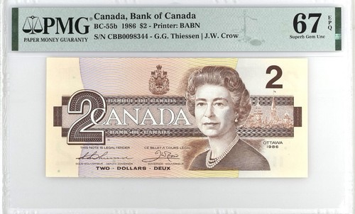 Canada dollar 1986 - 2,