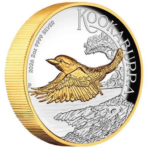 Dollar kookaburra gilded - 2, $