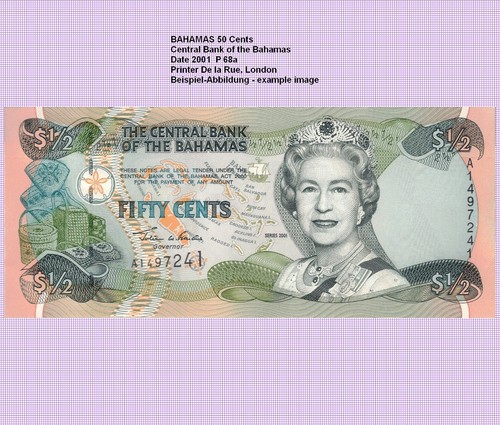 Bahamas dollar 2001 - bahamas,