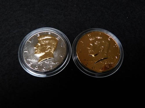 Jfk half dollar - 2,