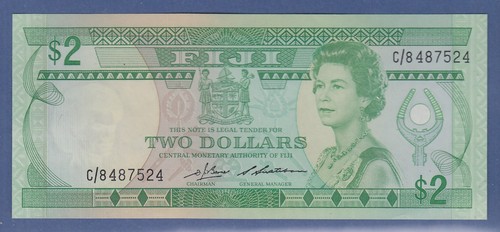 Banknote fiji fidschi - banknote, 2