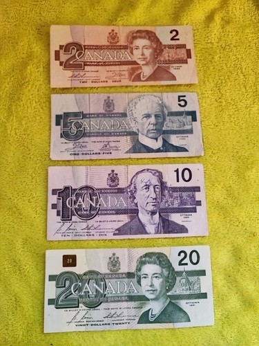 Canada kanada banknoten 2 - -,