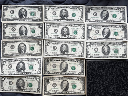 Historische banknote usa 5 - usa,