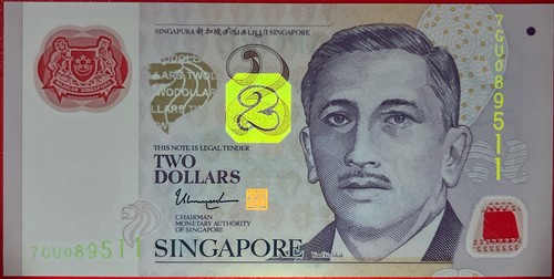 Singapur 2 dollar - singapur,