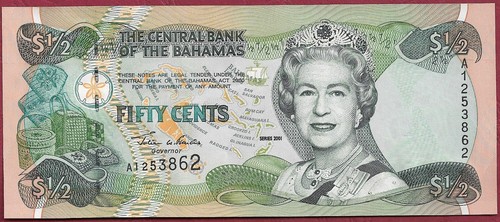 Bahamas cents - 50,