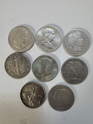 Lot halb dollar - x, 1/2