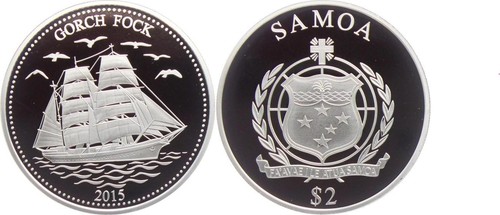 Samoa dollar 2015 - 2,