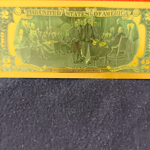 Usa dollar goldfolie - usa,