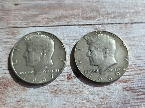 Kennedy half dollar 1967 - half,