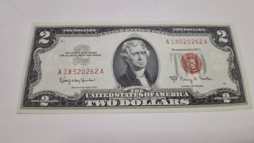 Dollar 1963 unc - dollar,